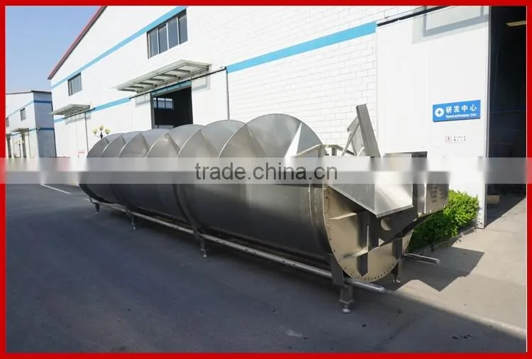 Poultry Chicken Slaughtering Equipment Spiral Pre-chilling Machine