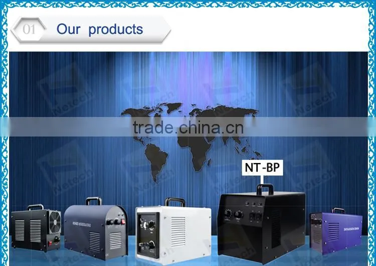2G - 6G Portable Ceramic Ozone Tap Equipment / high working rate