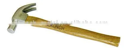 America Type High Quality Claw Hammer With wooden handle