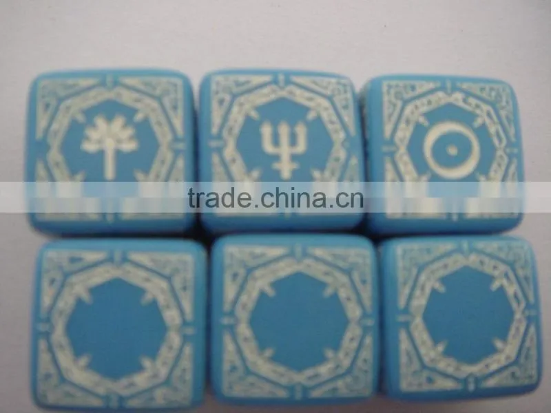 Top quality 20mm acrylic dice