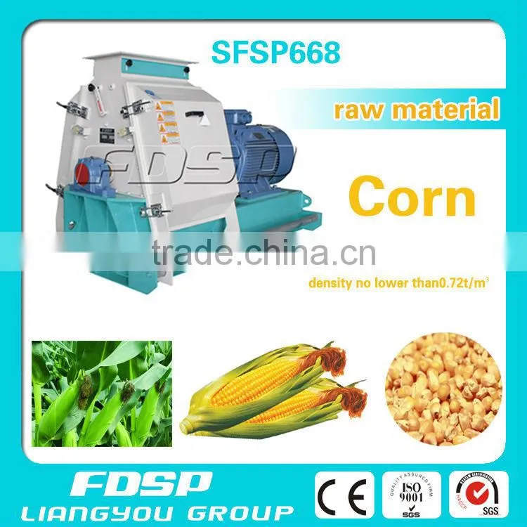 4-50tph Hammer crusher machine wide fine crushing equipment for grains