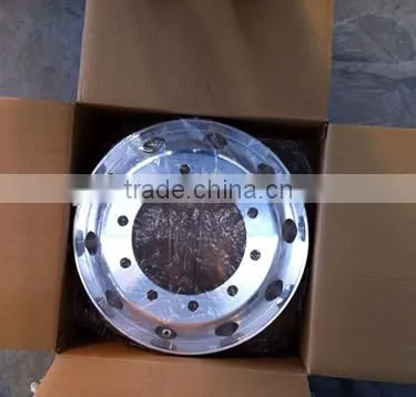TUBELESS ALUMINUM WHEEL RIM FOR TRUCK AND BUS