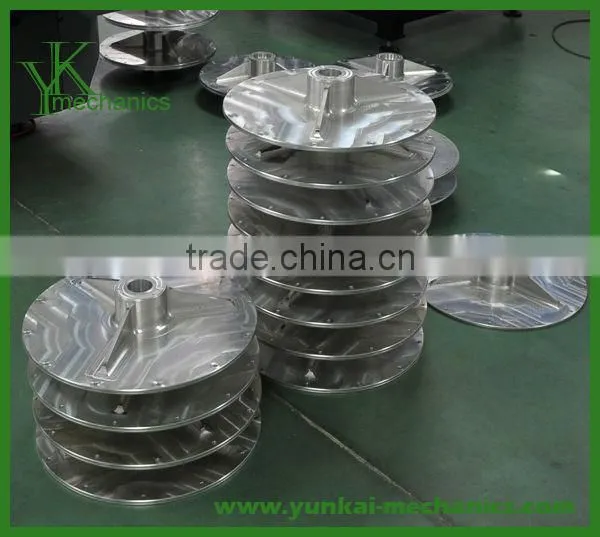Stainless steel pad by cnc machining, cnc turning steel base