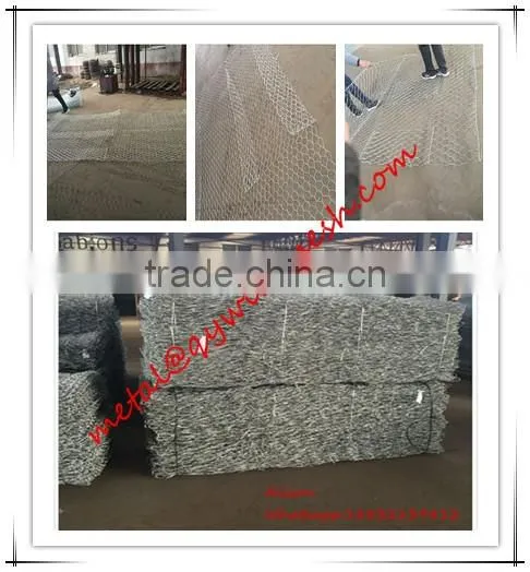 1*1*0.3m galvanized gabion mattress price / gabion box price