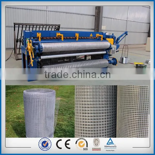Full automatic spot welding galvanized welded wire mesh machine in roll