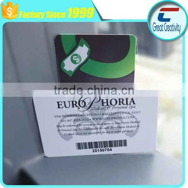 PVC Material - CR80 Cards with 4 Color Printing on both sides PVC card for Wholesales