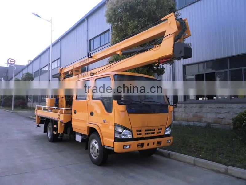 16m Folding Boom Japanese Aerial Platform Vehicle