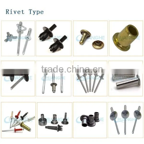 Factory supply best price galvanized flat head solid rivets