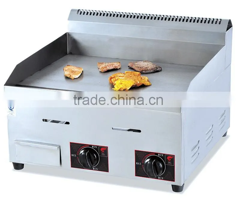 Hot Sale Stainless Steel Gas griddle / Frytop Griddle