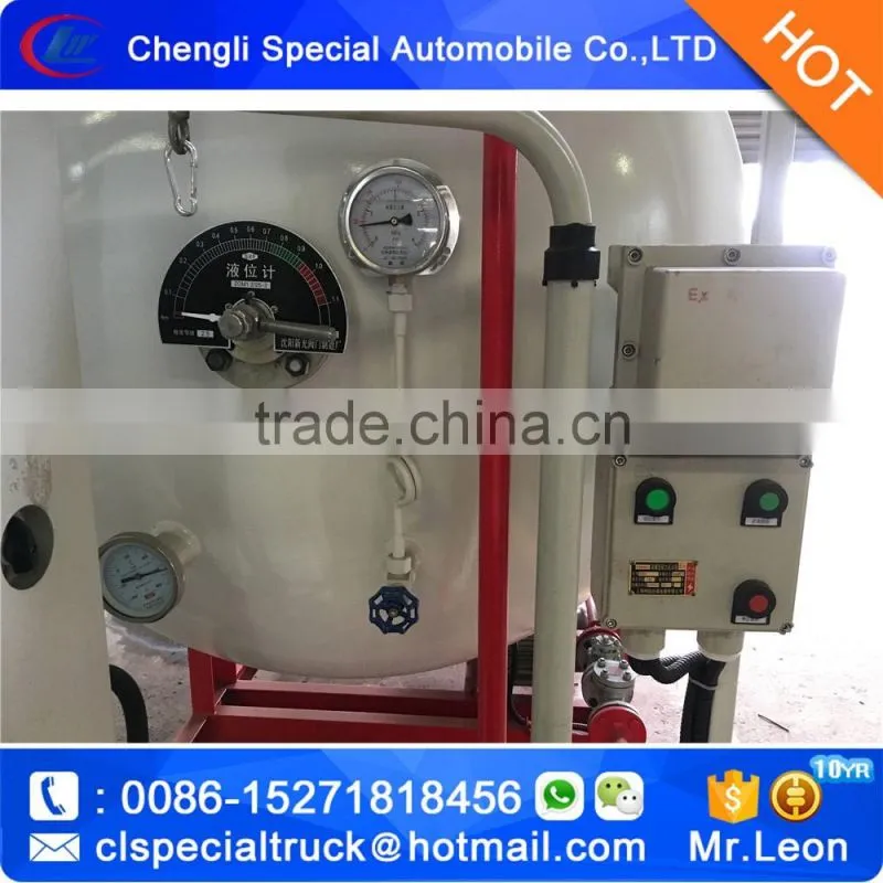 Cheap 5CBM LPG filling skid LPG gas filling station