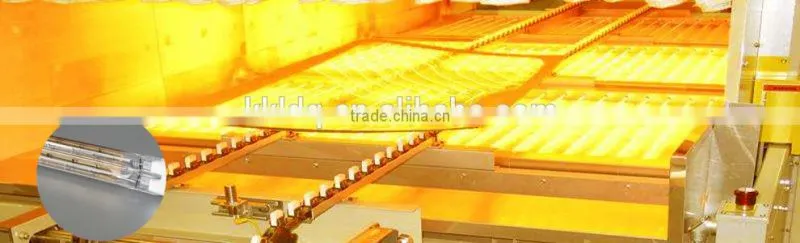 heat element, infrared heater lamp for ballistic glass with CE, 5000 hours