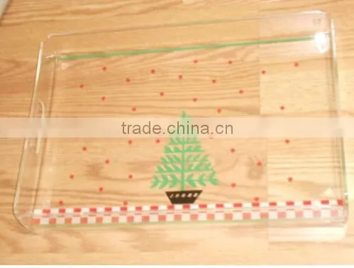 High quality acrylic tray / colored acrylic tray /clear tray / tray