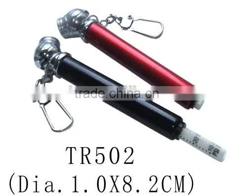 Hot sale pencil shape plastic tyre tread depth gauge ruler
