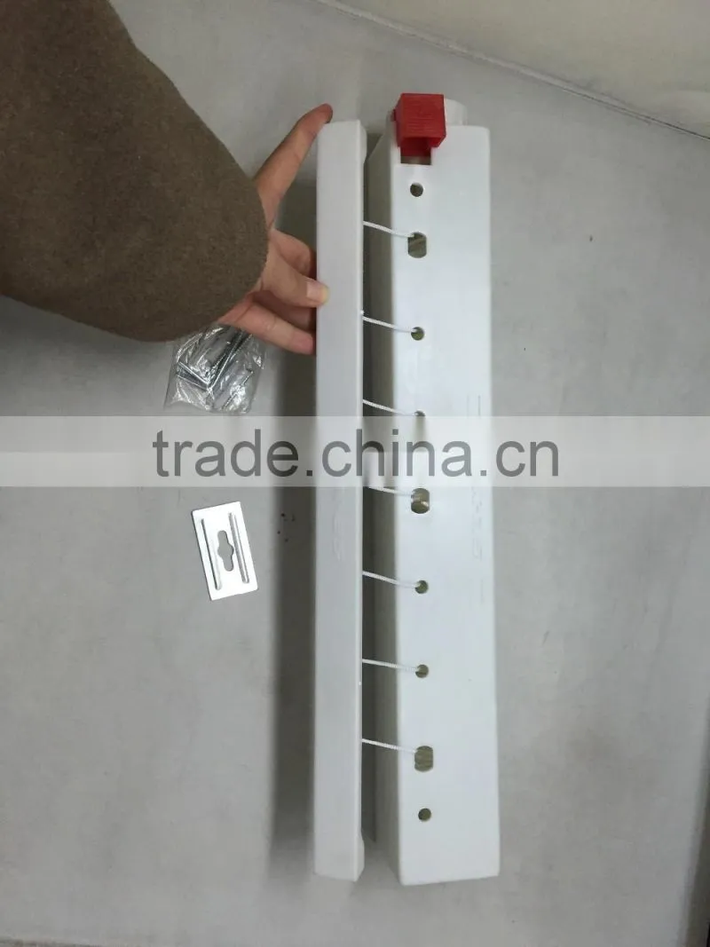 5/6/7lines Wall Mounted housekeeping Retractable Clothesline