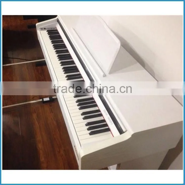 88 key white Electric digital hammer action keyboard piano