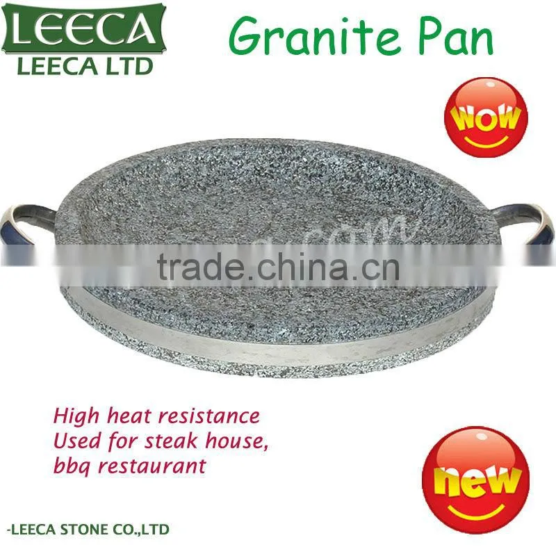 Korean granite pan barbecue grill stone