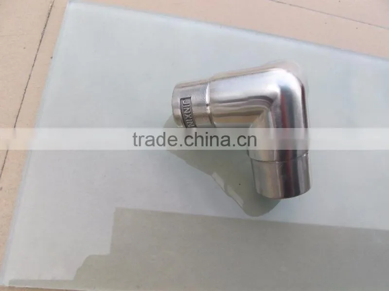 JINXIN tempered glass baluster stainless handrail terrace railing designs