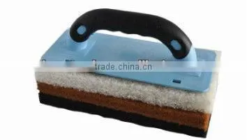 Best Selling Scouring Pad Holder, Sponge Pad with Velcro handle for Cleaning