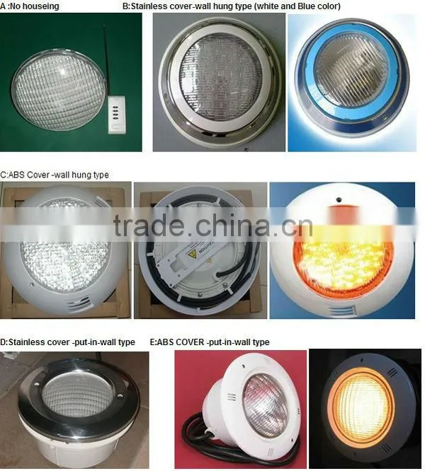 Over 12 years swimming pool equipment factory 24w Recessed mounted led swimming pool lights