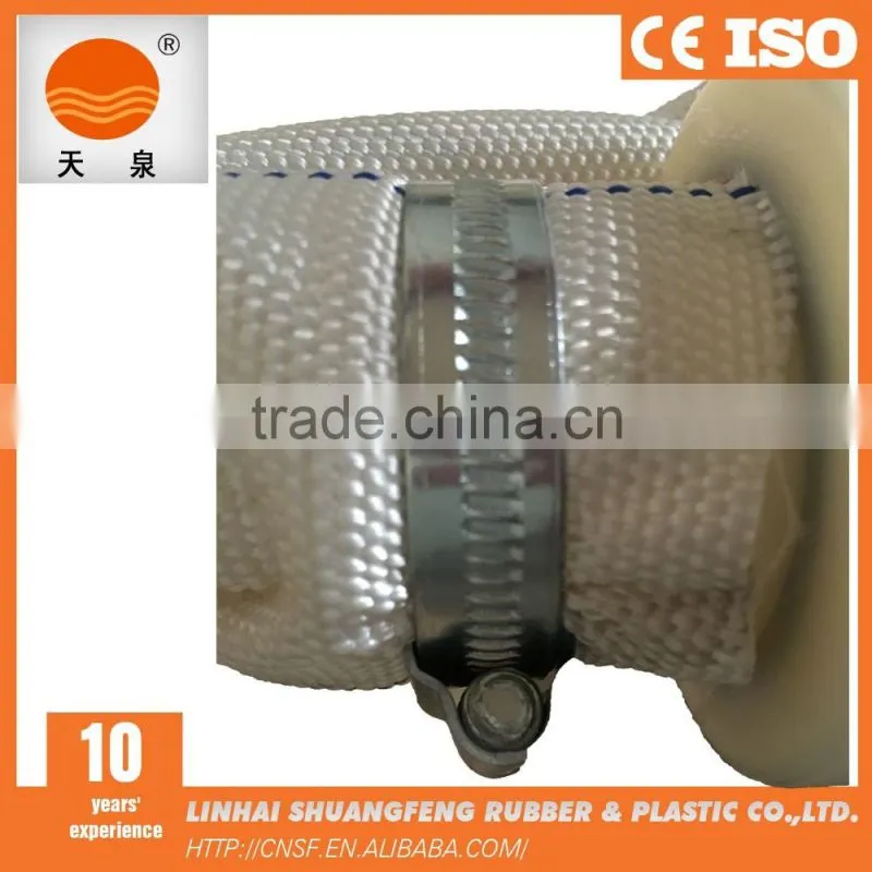 2 inch 13 bar working pressure pvc lined canvas fire hose/pvc fire resistant hose