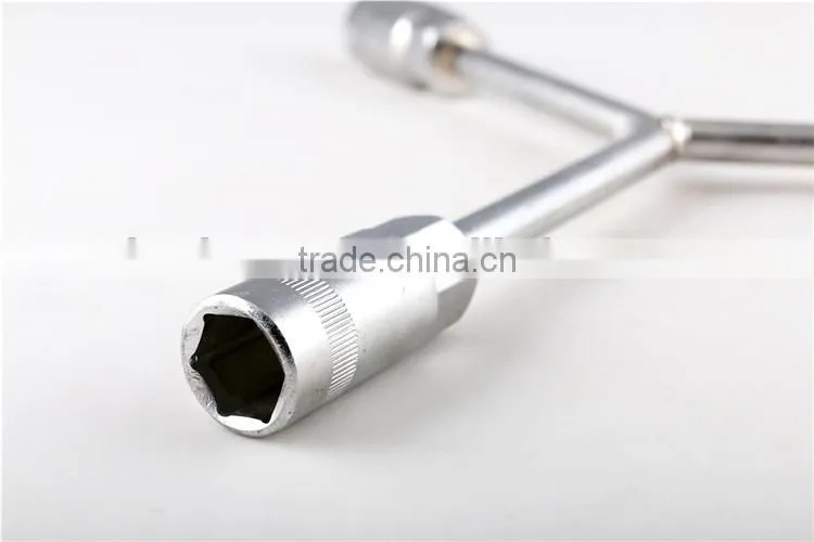 Y Type Socket Wrench with Emergency Tire Repair Kit