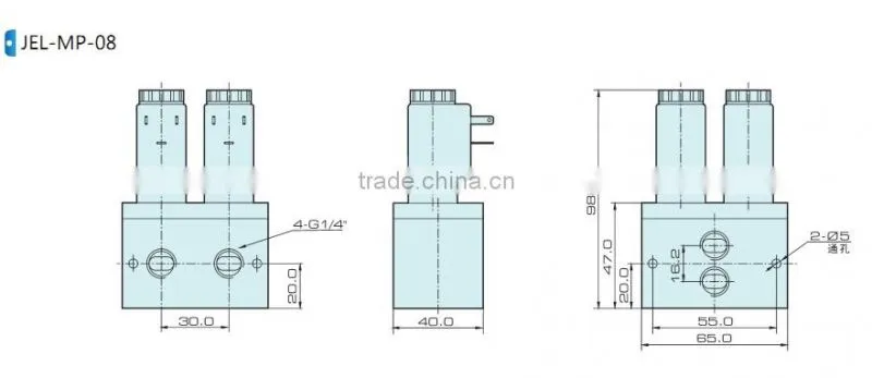 Diaphragm solenoid valves with high quality
