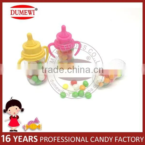 Plastic Baby Bottle Candy Puffing Nipple Candy