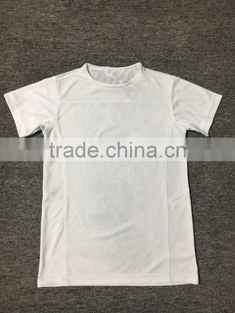 Blank High Quality Mens Short Sleeve round neck T shirts