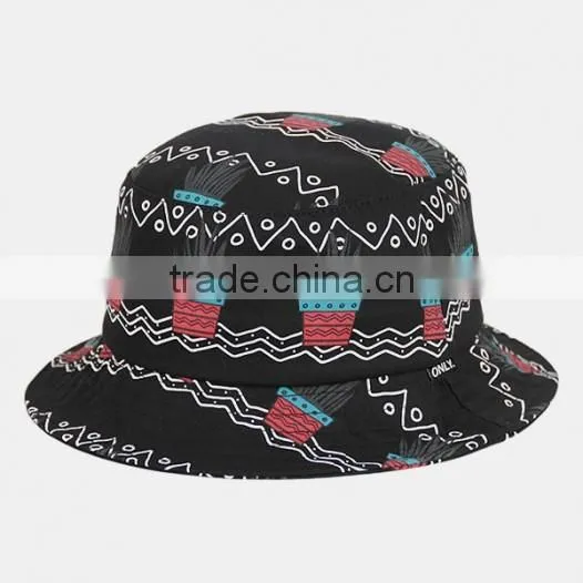 Fashion Custom Vintage Cotton Twill Bucket Hat