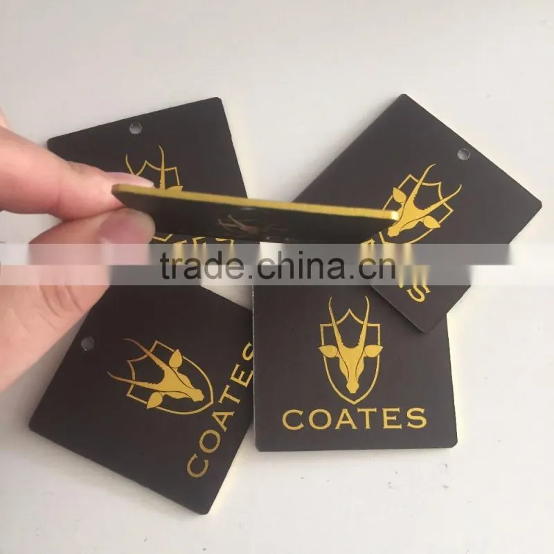 Small hang tags for garments