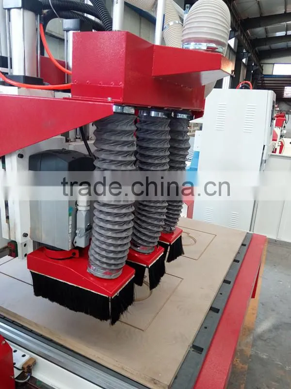 china machine vaccum pump XJ1325A-3S 3 Axis CNC Router with wood cutting machine for wood kitchen working