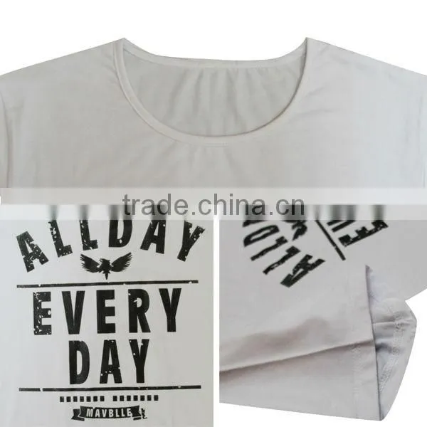 Best OEM supplier in china o neck 100%cotton mens wholesale t shirts manufacturing
