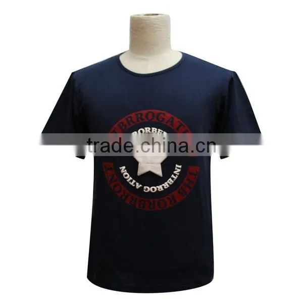 Top OEM service factory latest design o neck fasmous international branded shirts