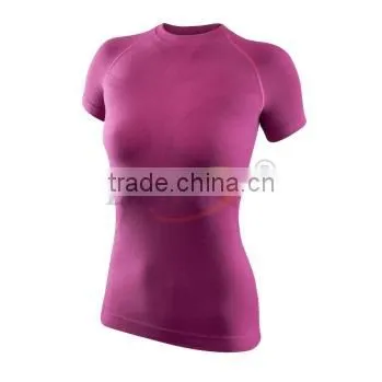 Colorful Custom wool thermal T-shirt