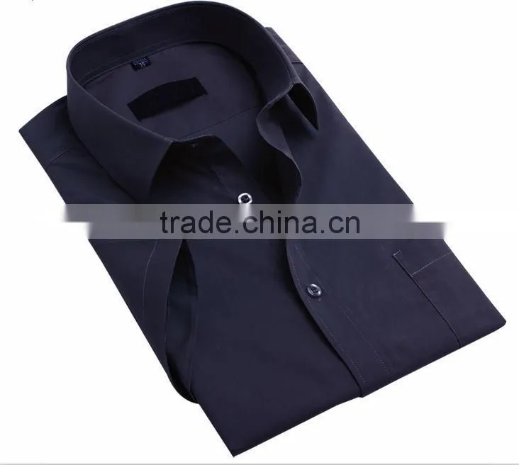 Customs solid color shirts for middleaged man & father