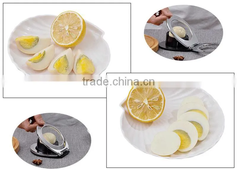 Hotting Kithchen Tool Stainless Steel Egg Slicer Egg Cutter
