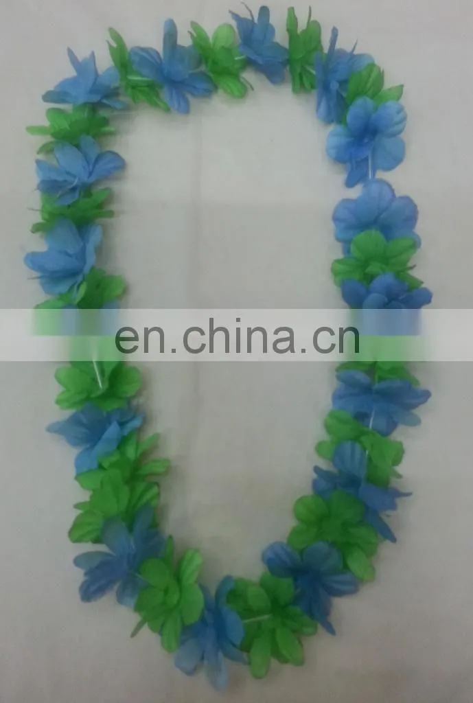 Hawaiian Luau Jumbo Silk Flower Leis Tropical Party