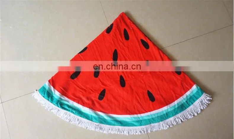 Fashion Sexy Beach Dress Round Custom Beach Towel