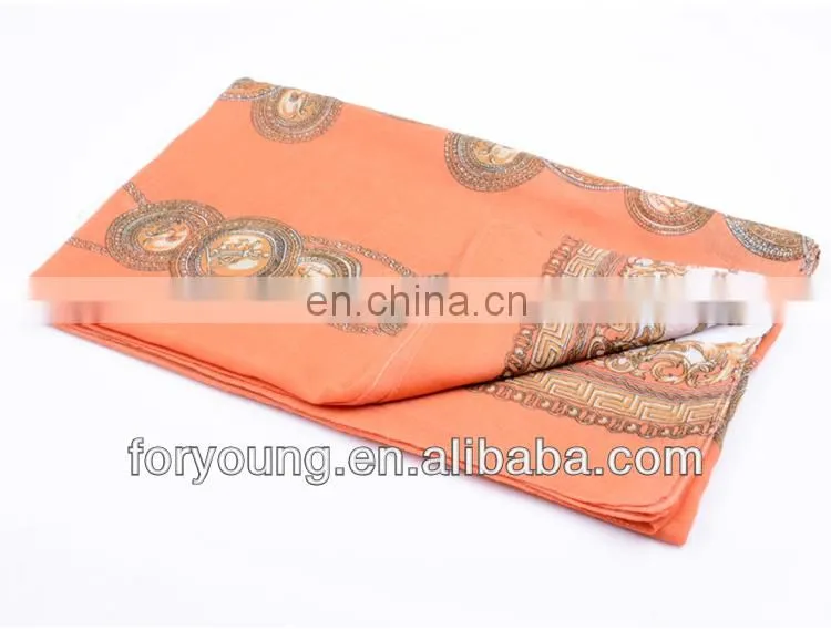 fashion long voile printed scarf