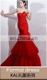 EB1235 Noble A-line with lace bow wedding dress