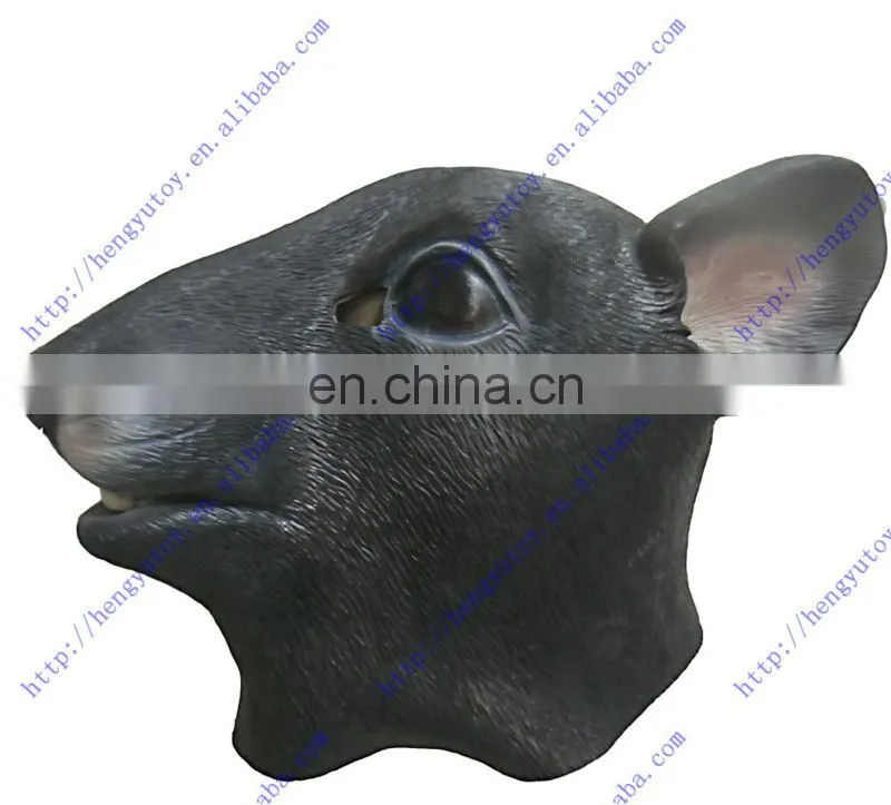 Funny Animal Full Head Mask for Halloween Party Rat Mask