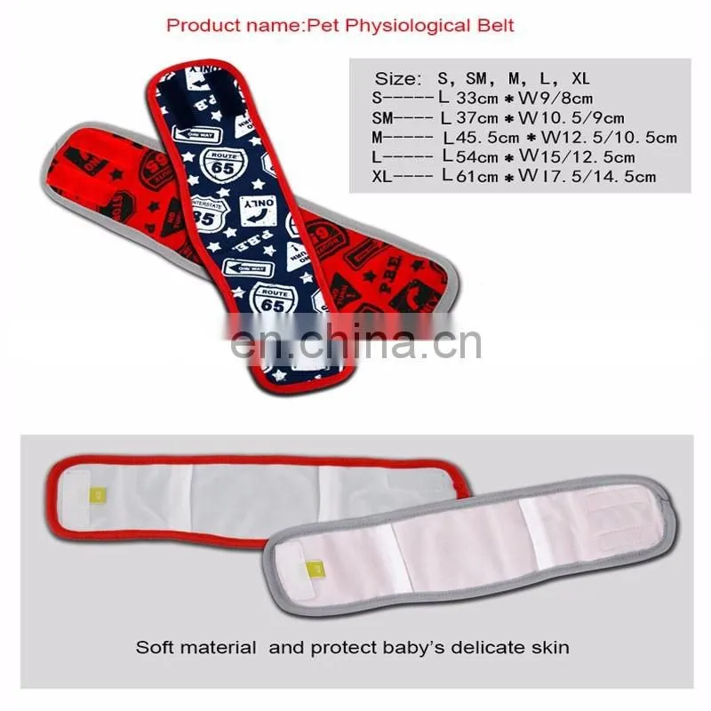 High Quality Customized Male Dog Pants Physiological Belt Pet Shorts Pets Supplies Clothes for dogs