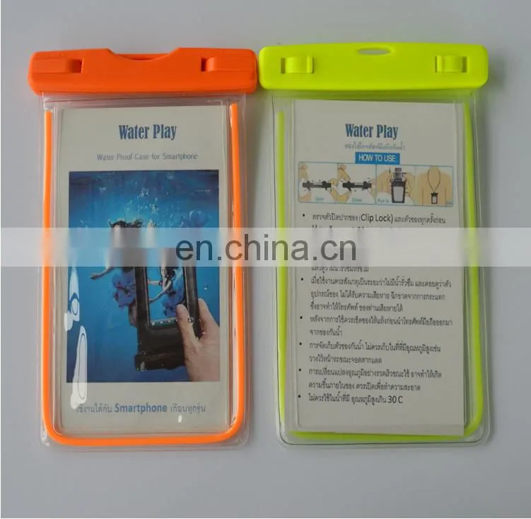 Waterproof Pouch Dry Bag Case Water Proof Cover Holder For Cell Phones