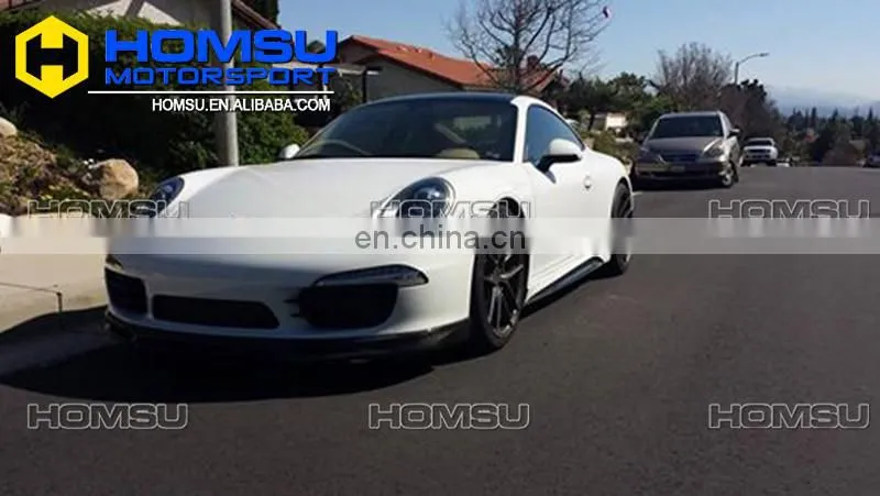 3 hot style auto tuning kits convert to V design 911 991 carbon fiber material car bumper body kit
