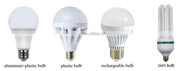 Factory wholesale Plastic smd chip 5w 7w 9w 12w led bulb