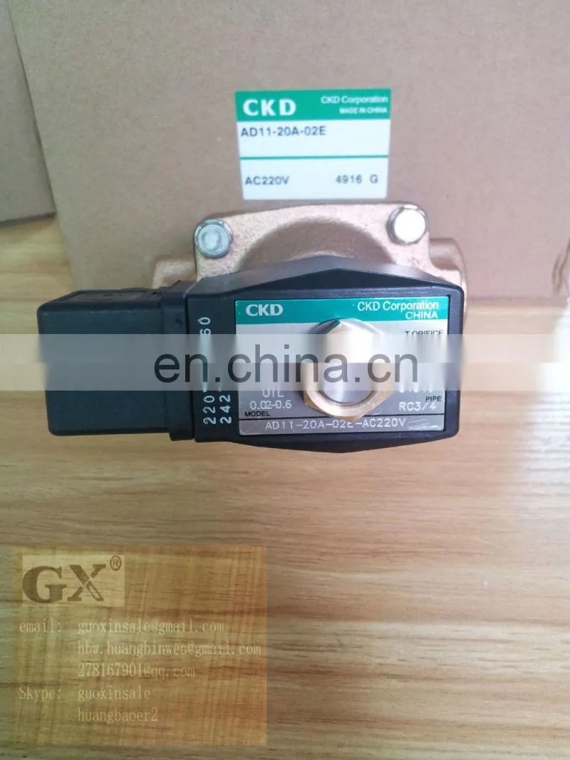 CKD Solenoid valve Japan Solenoid valve AD11-20A-02E