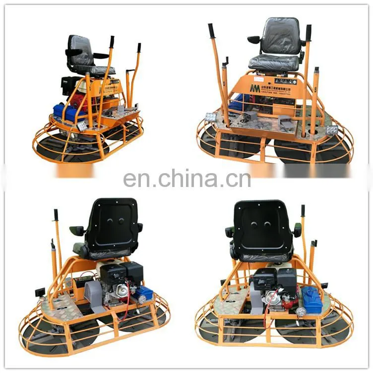 Price of ride on power trowel with led light for working at night