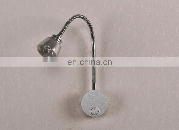 Simple Design 59*21mm Wall Led Lamp With Different Length Hose Space Saving Wall Mounted Led Bed Lamp Eye Protected Lamp