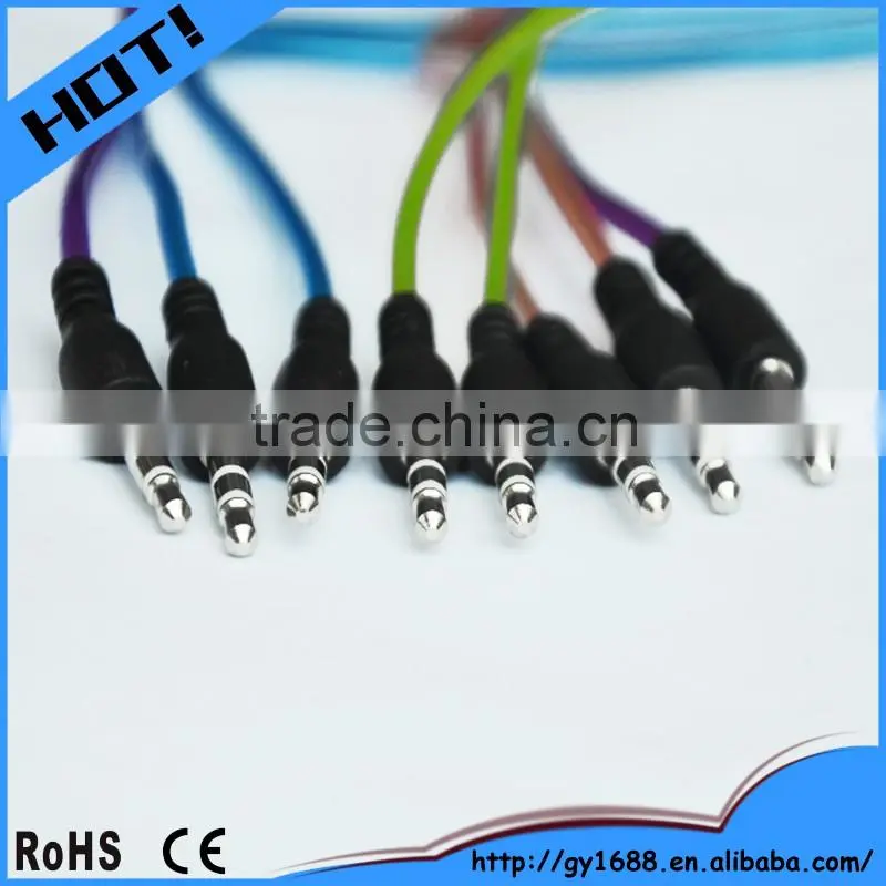 Fabric Braid Car Audio Video 3.5mm AUX Cable