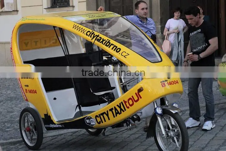 Fiber glass cover 1000w 60ah 48v electric pedicab